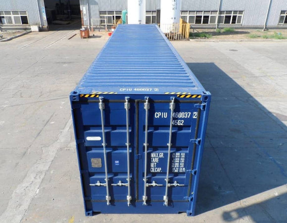 RECIPIENTE MARÍTIMO DE ABERTURA LATERAL CUBO DE ALTA 40 PÉS - NOVO