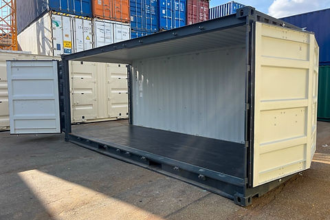 Contenedor de 20 pies con puerta lateral – Estándar IICL