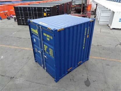 RECIPIENTE MARINHO AZUL CUBO DE ALTO 10 PÉS - NOVO