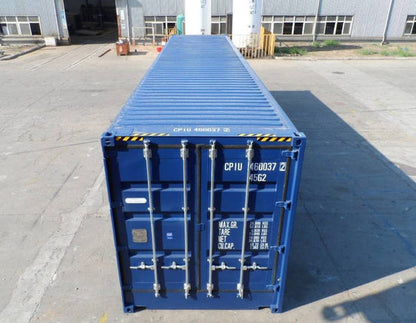 RECIPIENTE MARÍTIMO DE ABERTURA LATERAL CUBO DE ALTA 40 PÉS - NOVO