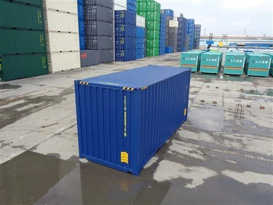 RECIPIENTE DE CUBO ALTO AZUL DE 20 PÉS - NOVO