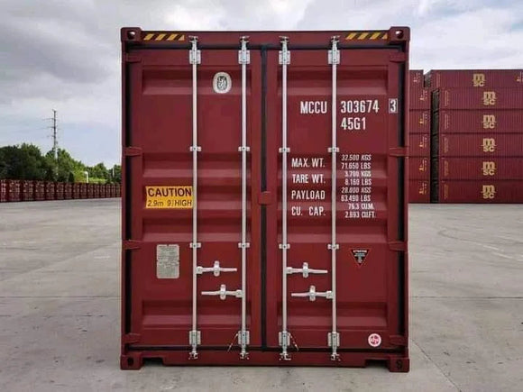 RECIPIENTE MARINHO HC 40 FT - NOVO