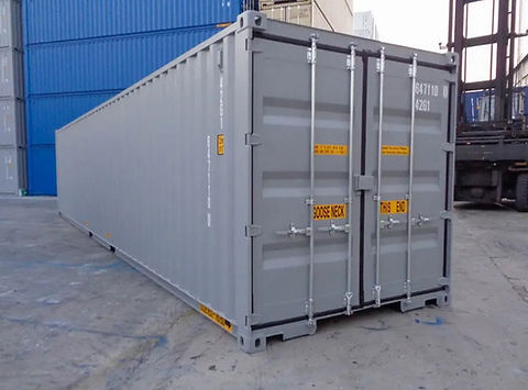 Contenedor de envío de doble puerta (DD) de 40 pies