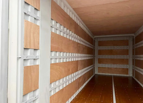 Contenedor de envío móvil High Cube de 25 pies: ancho optimizado para palés