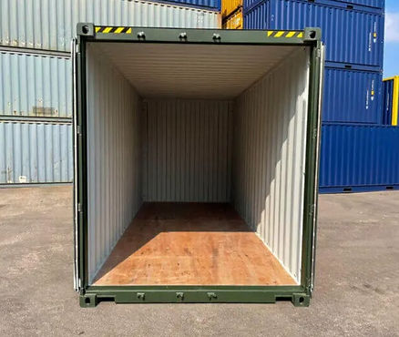 Contenedor de envío de 20 pies de alto