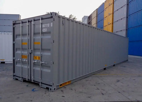 Contenedor de envío de doble puerta (DD) de 40 pies